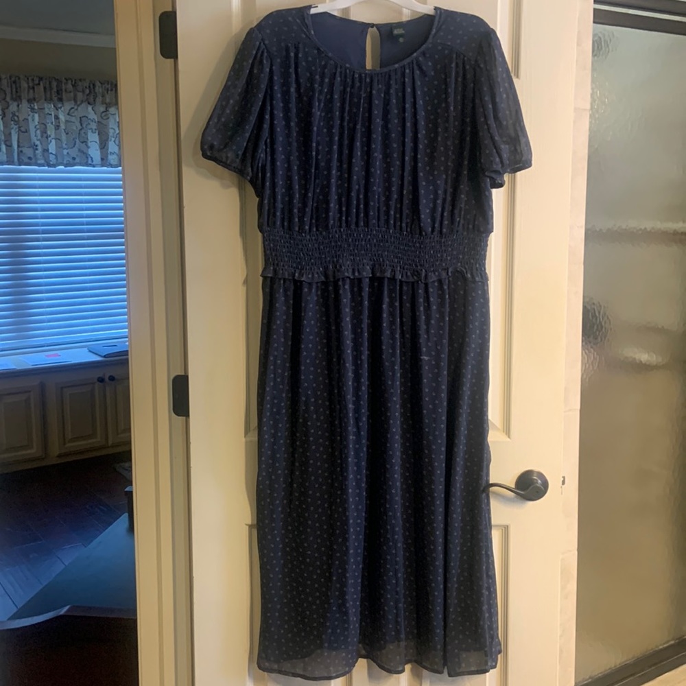 Spring sheer dress
